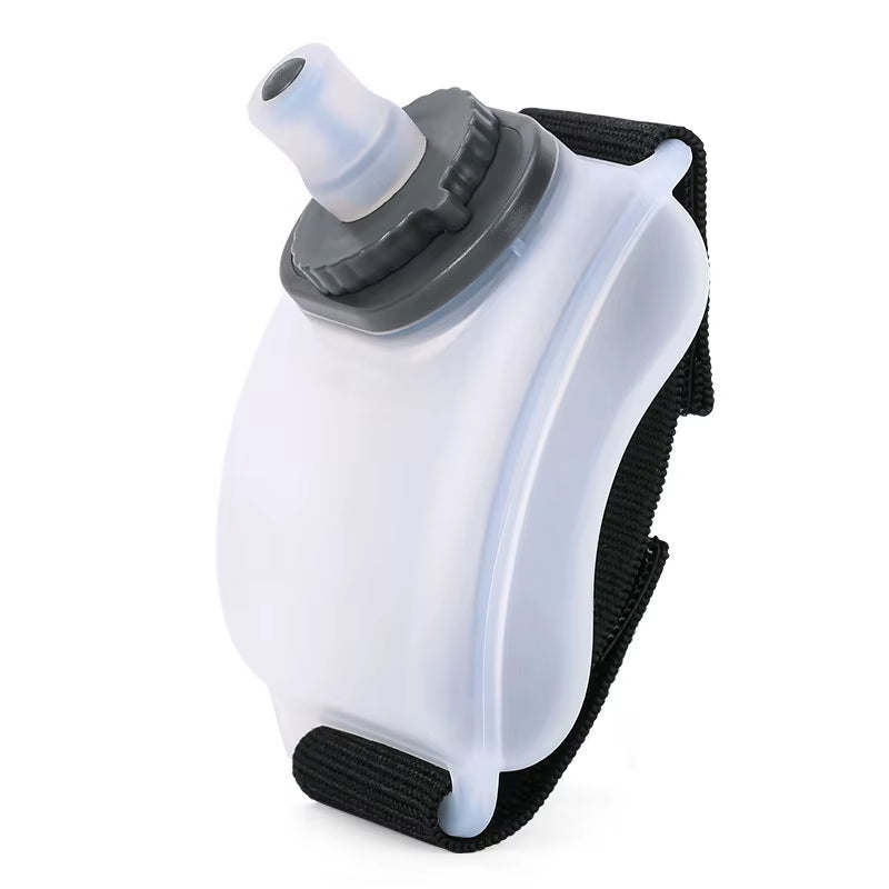 Botella de agua portátil para correr al aire libre, ajustable, pequeña, para deportes, fitness, ciclismo y maratón.