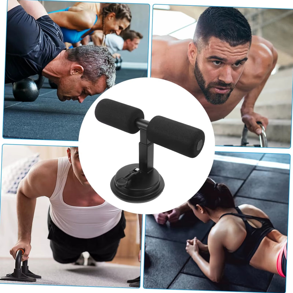 Dispositivo de asistencia para abdominales con ventosa, entrenador de ejercicios abdominales para gimnasio en casa, equipo portátil para ejercicios abdominales con base antideslizante, Pe