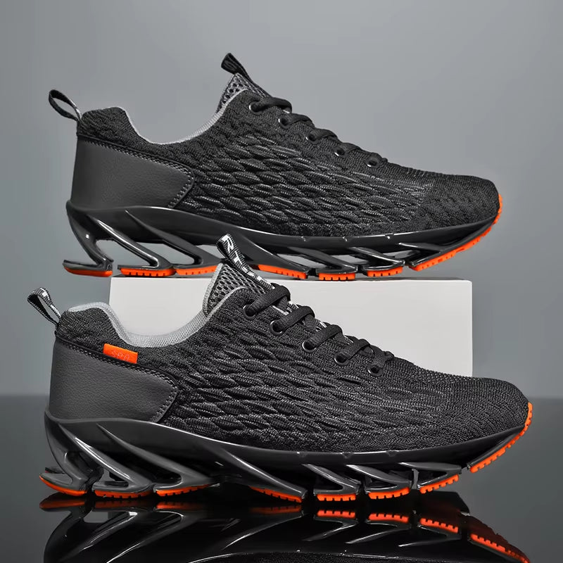 Zapatillas deportivas de moda para hombre y mujer; calzado casual, transpirable y antideslizante, ideal para correr (primavera-otoño).