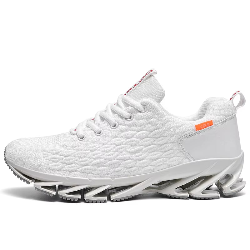 Zapatillas deportivas de moda para hombre y mujer; calzado casual, transpirable y antideslizante, ideal para correr (primavera-otoño).