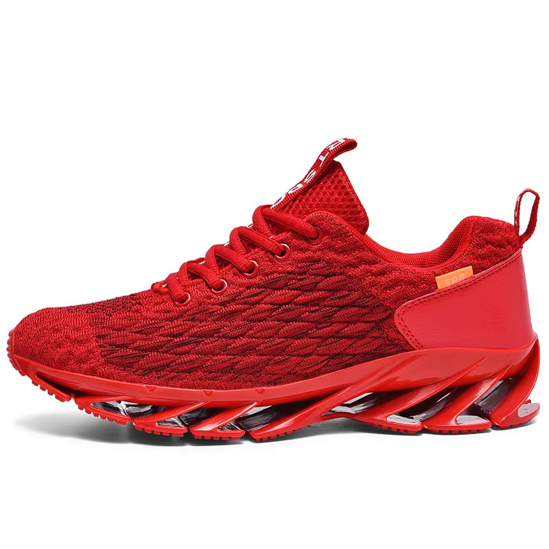 Zapatillas deportivas de moda para hombre y mujer; calzado casual, transpirable y antideslizante, ideal para correr (primavera-otoño).