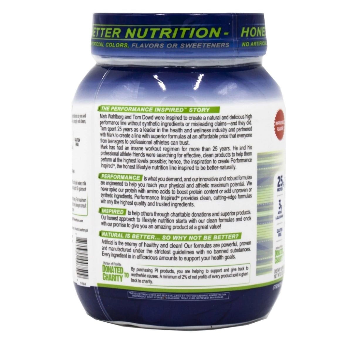 Nutrición - Proteína de suero aislada en polvo - Todo natural - 25G - L-Glutamina - Contiene Bcaas - Chocolate Passion - 0.907kg