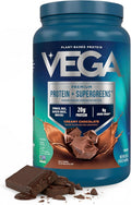 Premium Protein + Supergreens, sabor chocolate – 20 g de proteína, sin lácteos ni gluten, 828.06ml  (25 porciones)