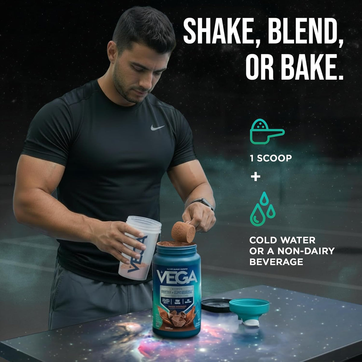 Premium Protein + Supergreens, sabor chocolate – 20 g de proteína, sin lácteos ni gluten, 828.06ml  (25 porciones)