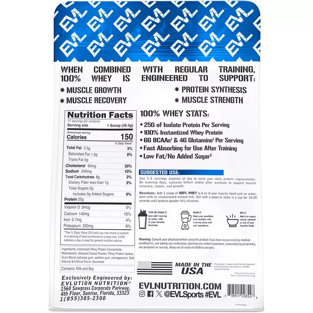Evlution Nutrition 100% Whey Protein