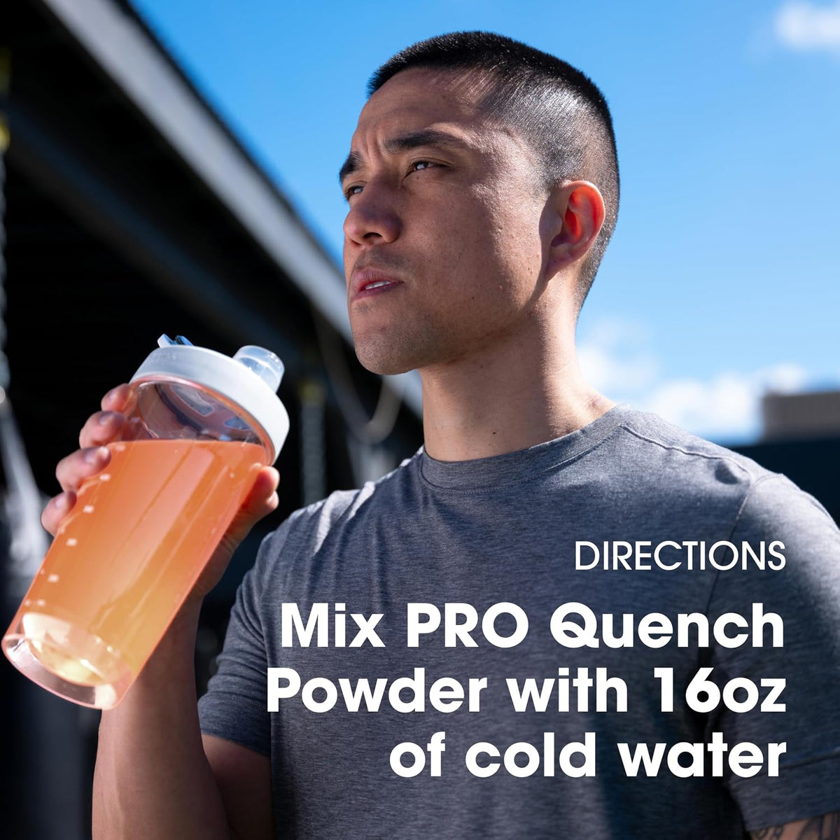 Pro Quench, 10G Clear Protein, 10G Collagen Peptides & Electrolyte Powder Drink Mix, Tropical Orange Mango, 20 Servings, 520 Grams (Packaging May Vary) (Pack of 6)