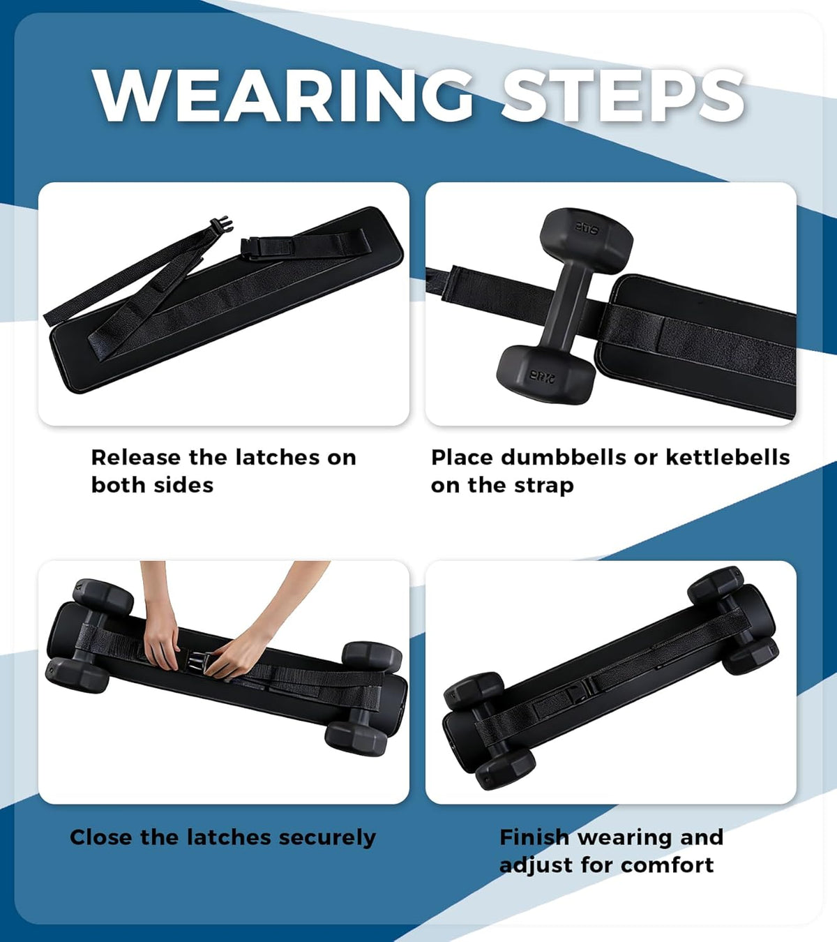 Cinturón de empuje de cadera para mancuernas, pesas rusas y platos, cinturón ajustable para glúteos con acolchado antideslizante, cómodo cinturón de pesas para puente de glúteos para entrenamientos en casa y gimnasio