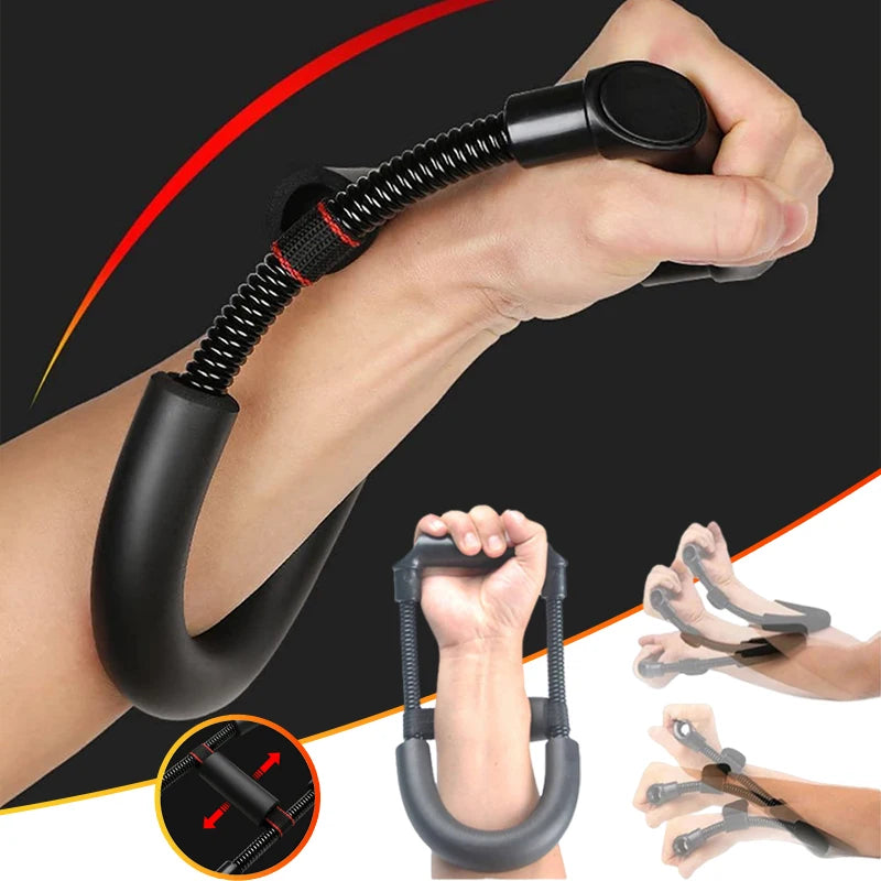 Fortalecedor de muñeca portátil para hombres: herramienta profesional para fortalecer antebrazos y muñecas, ideal para entrenamiento muscular y ejercicio en casa.