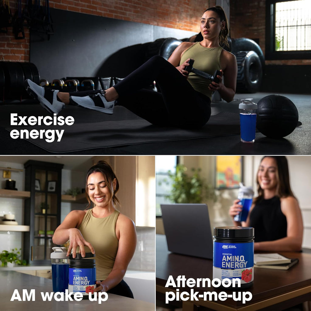 Amino Energy Powder, Frambuesa Azul, 453gramos