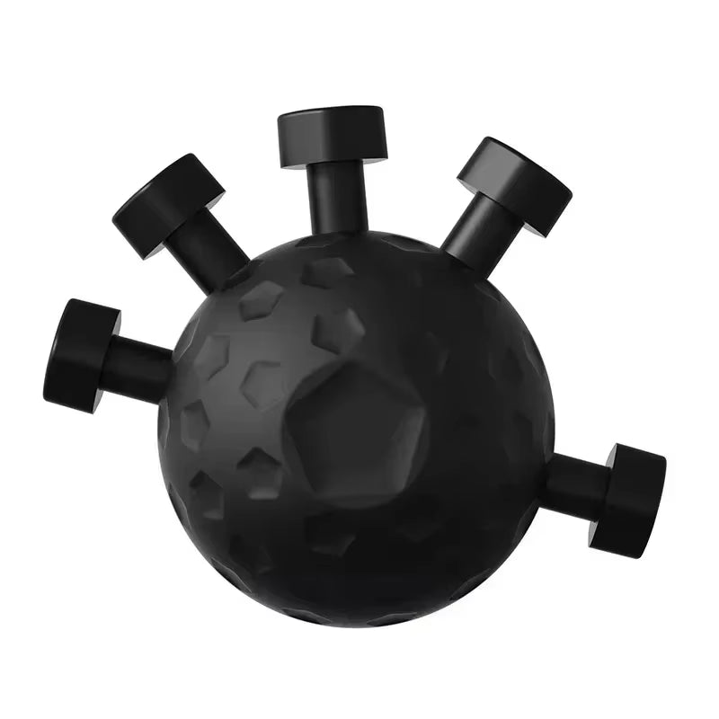 Entrenador de cinco dedos con pelota de agarre, dispositivo de rehabilitación de dedos, entrenamiento de fuerza de la mano, ejercitador de muñeca, ejercitador de dedos portátil
