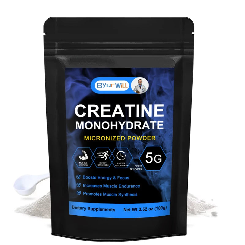 Monohidrato de creatina. Proteínas de suero para el rendimiento energético, la recuperación muscular y el entrenamiento. Suplemento nutricional para adultos.
