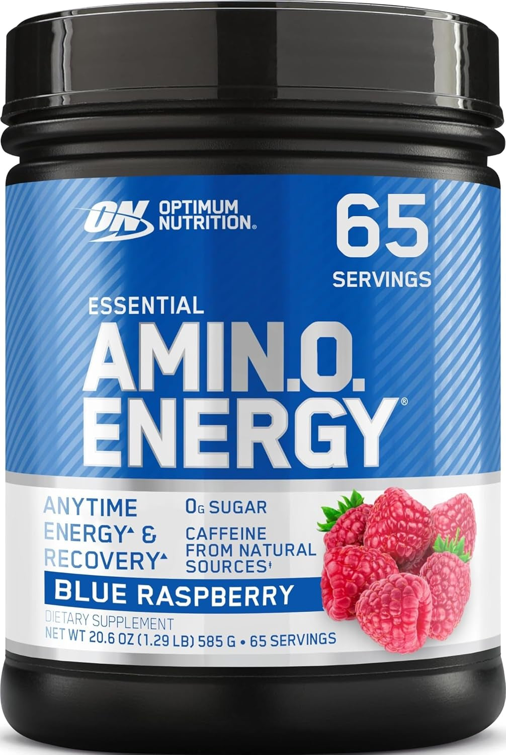 Amino Energy Powder, Frambuesa Azul, 453gramos