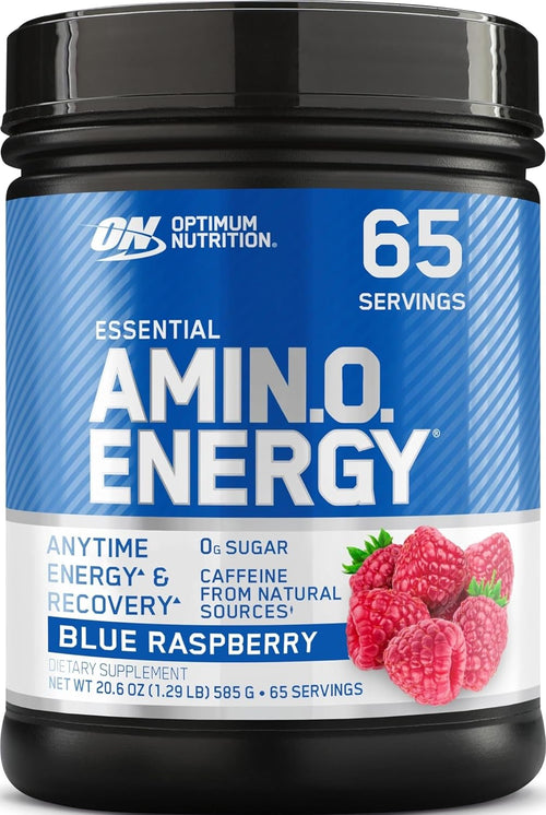 Amino Energy Powder, Frambuesa Azul, 453gramos