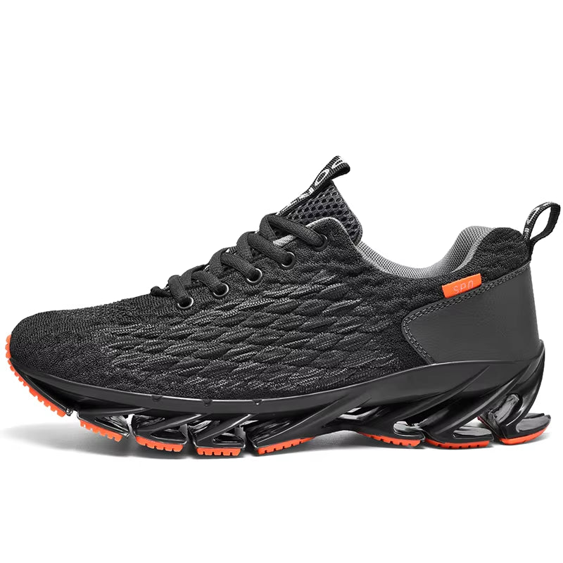 Zapatillas deportivas de moda para hombre y mujer; calzado casual, transpirable y antideslizante, ideal para correr (primavera-otoño).