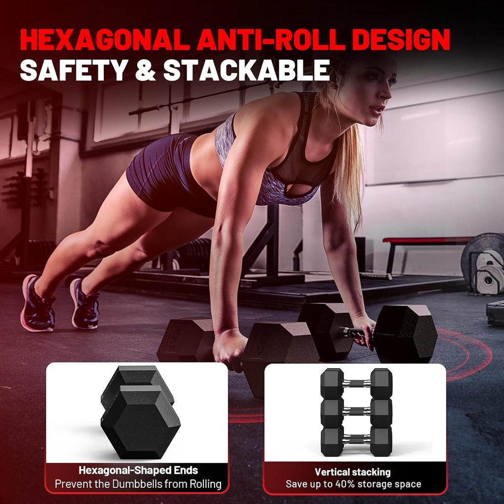 Dumbbell 2.5-100Lb, Weights Dumbbells for Women&Men for Home Gym
