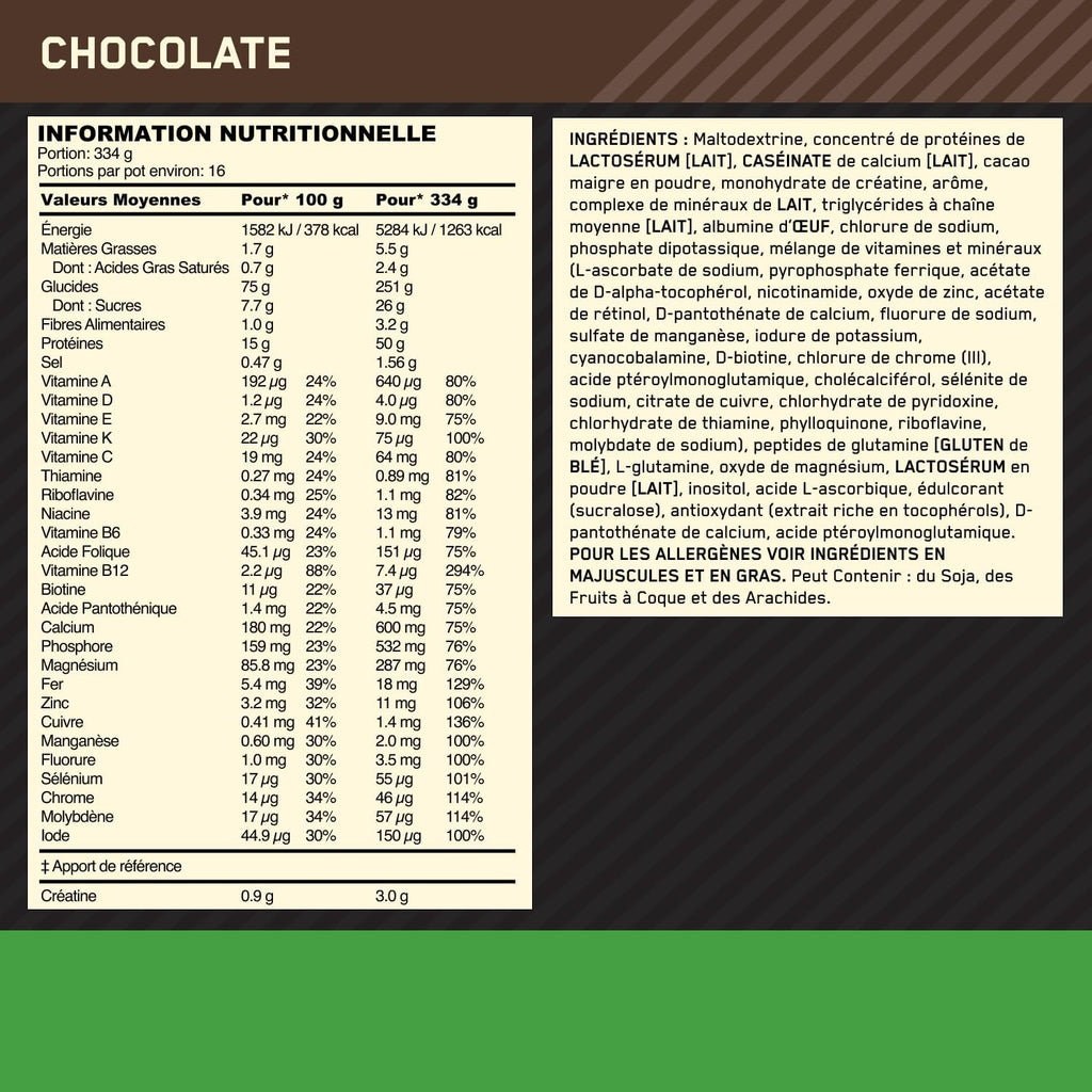 Serious Mass Weight Gainer Proteína en polvo, chocolate, 5.44kg. (paquete de 6).