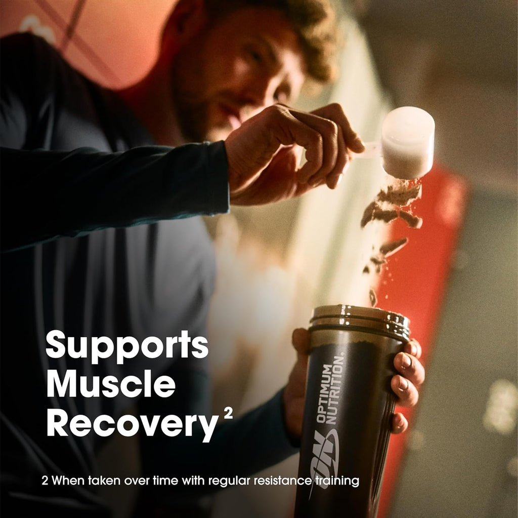 Paquete de proteína en polvo Gold Standard 100% Whey Protein (sabor Double Rich Chocolate, 10 porciones, 0,68 libras, 1 unidad) + vaso mezclador (28 oz, 1 unidad).