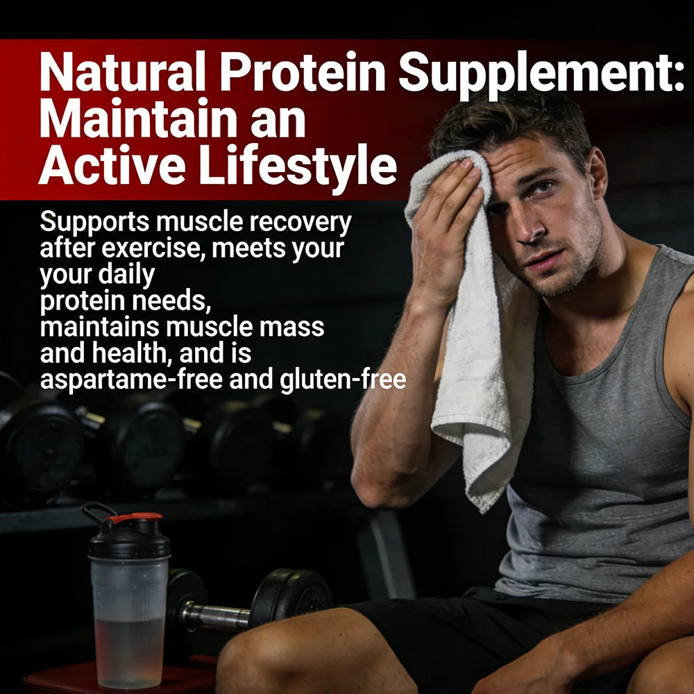 Cápsulas de concentrado de proteína de suero - 900 mg de proteína, recuperación post-entrenamiento, salud muscular y refuerzo del sistema inmunitario, sin gluten ni OMG